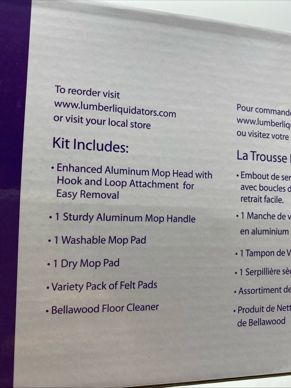 Bellawood Floor Care Maintenance Kit Hardwood Laminate Vinyl Cleaner 10044249 - Picture 4 of 6